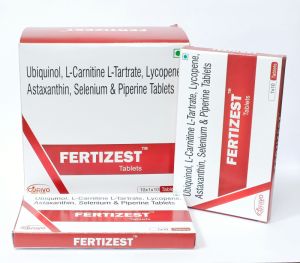 Ubiquinol L-Carnitine L-Tartrate Lycopene Astaxanthin Selenium & Piperine Tablets