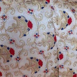 EMBROIDERED POLYESTER FABRIC