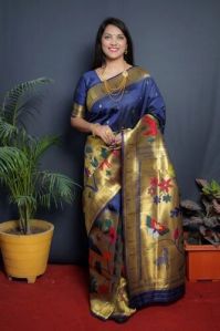 Fancy Paithani Silk Saree