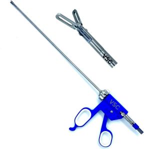 Laparoscopic Bissinger Bipolar Fenestrated Forceps