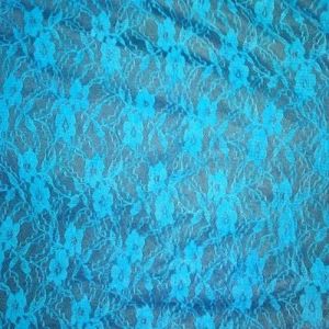 Blue Nylon Net Fabric