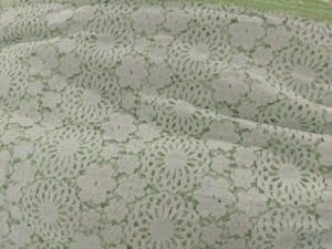 Designer Cotton Net Fabric