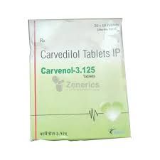 Carvenol 3.125mg Tablets