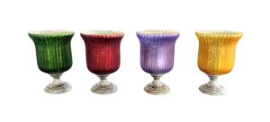 Colored Glass Vases