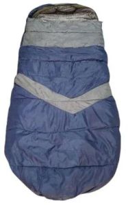 Medium Polyester Blue Sleeping Bag