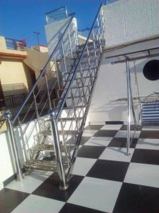 Steel Roof Staircase