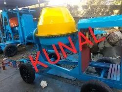 Semi Automatic Concrete Mixer Machine