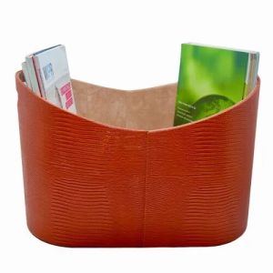 Leather Multipurpose Storage Basket