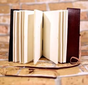 Owl Embossed Leather Journal