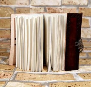 The Journey Embossed Leather Journal