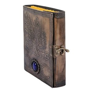 Book of Shadows Embossed Leather Journal