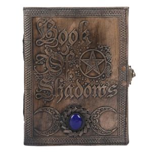 Book of Shadows Embossed Leather Journal