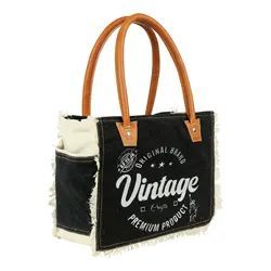 Upcycled Large Canvas Crossbody/shoulder Bag for women with removable shoulder strap canvas tote boho handbag