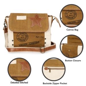 Ladies Leather Shoulder Strap Sling Bag