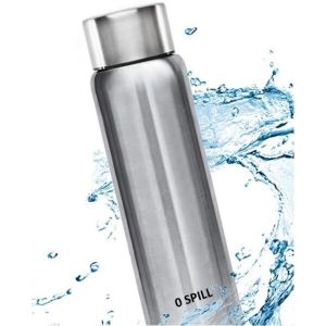 0SPILL 1000ML (ZETA) Stainless Steel Water Bottle