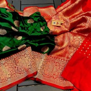 SMC Pure Katan Silk Sarees