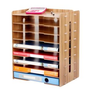 Wooden File Storage Racks