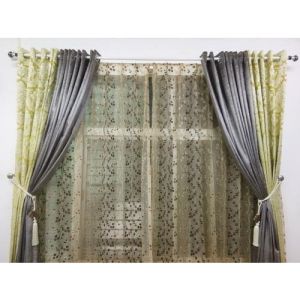 Designer Main & Sheer Curtain