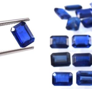 Kyanite Emerald Cut Loose Gemstones