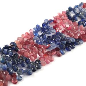 Ruby & Sapphire Gemstone Beads