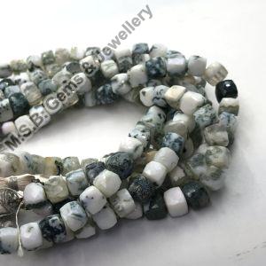 Tree Agate Gemstone Beads