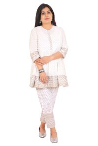 Polka Dots kurti With Pant