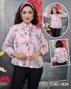 Dye Printed Cotton Top
