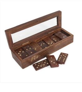 Wooden Domino Set