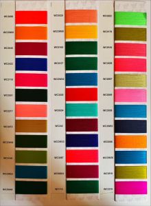 dyed polyester yarn