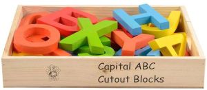 Capital ABC Cutout Blocks