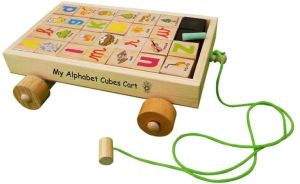 My Alphabet Cubes Cart