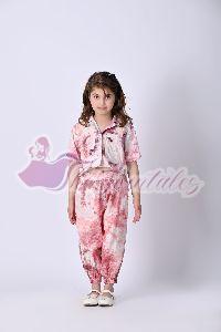 Girls Leora Hand Dyed Co-ord Set