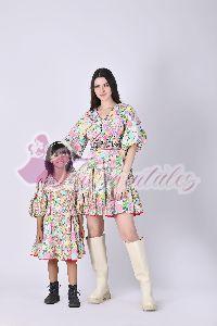 Mother and Daughter Elesia Skater Dress