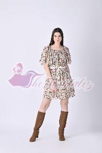 Womens Gia Floret Mini Dress