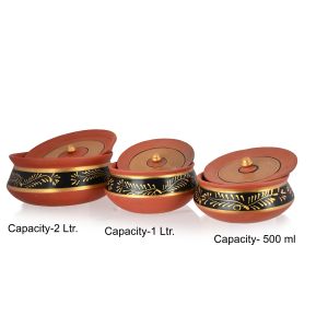 Terracotta Painted Clay Handi