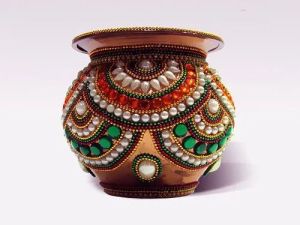 Decorative Copper Kalash