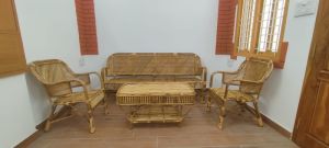 Cane Sofa Set