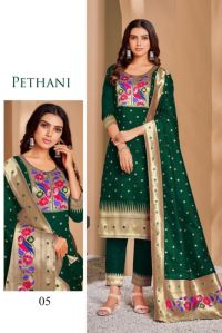 Paithani Vol -1 Jacquard Paithani Salwar Suit