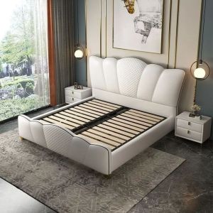 wooden designer bed