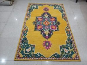 Fancy Hand Tufted Woolen Carpet