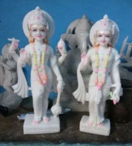 Marble Laxmi Narayan Statue