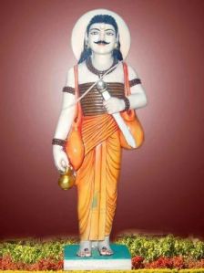 Marble Navnath Statue