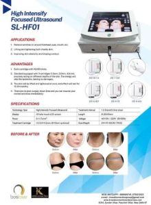 HIFU face lifting machine