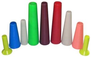 Colorful Plastic Cones