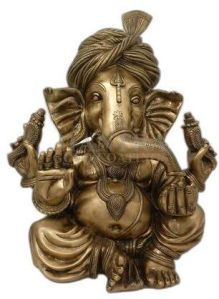 Brass Ganesh Statue