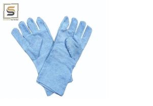 Jeans Fabric Safety Gloves
