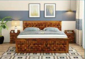 Wooden Single Bed