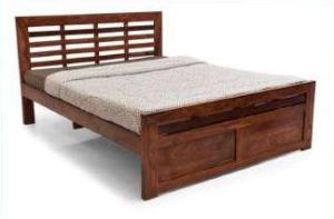 Wooden Single Bed