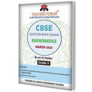 NCERT & CBSE Question Bank Class 10 Mathematics (For March 2023 Exam)