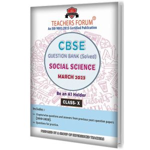 NCERT & CBSE Question Bank Class 10 Social Science (For March 2023 Exam)